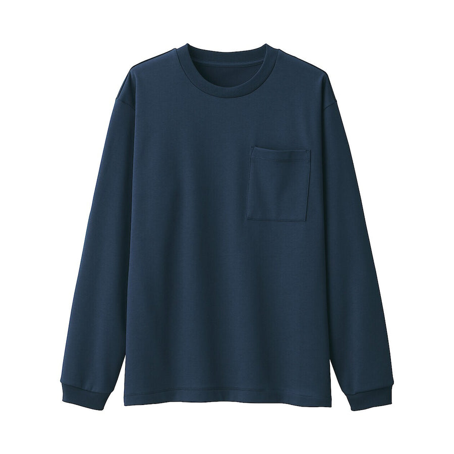 Men's Heat storage L/S T-Shirt Off WhiteXS