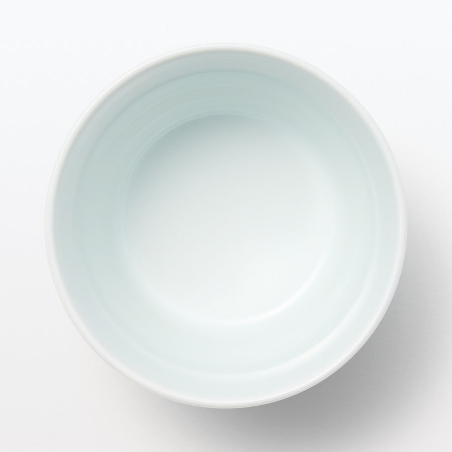 Hasami ware Noodle soup cup - Horizontal Stripes