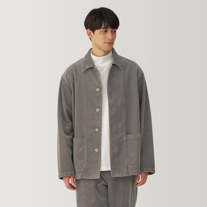 M's kapok blended corduroy jacket BlackXS