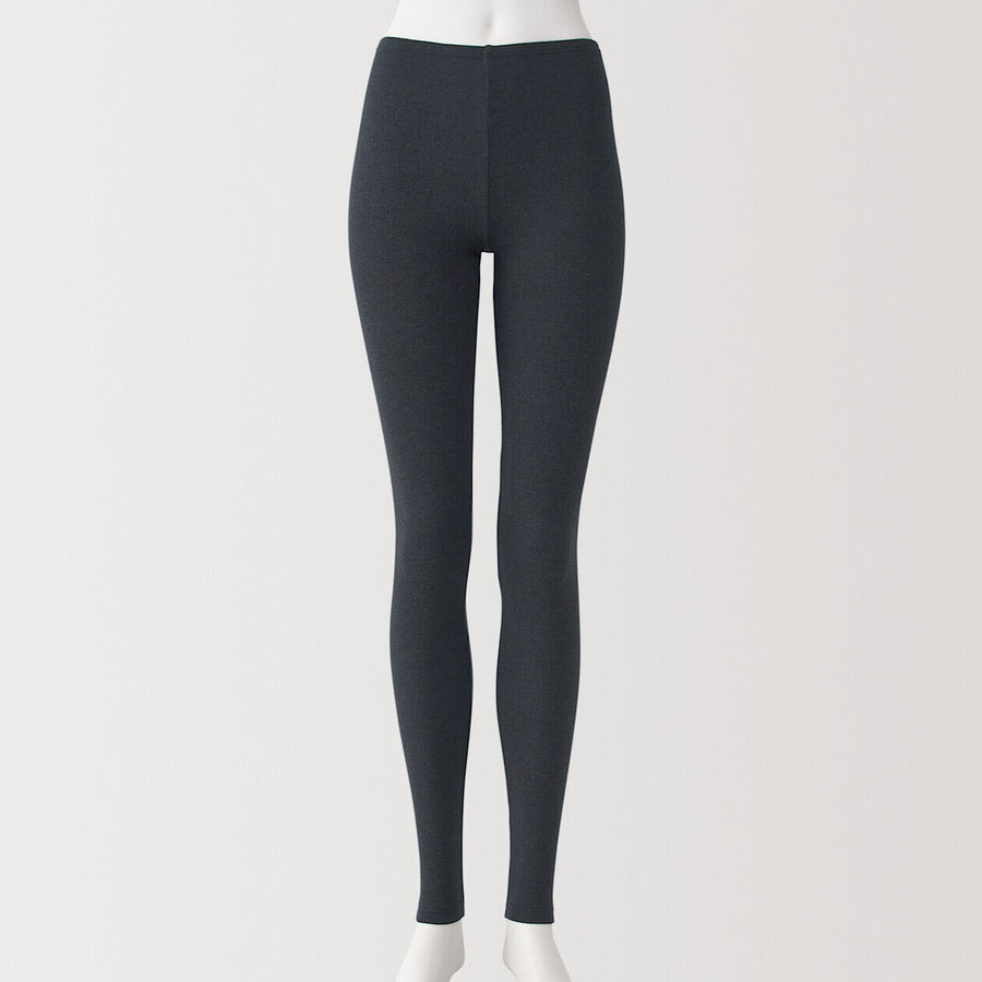 Women's lyocell silk rib leggingsOff WhiteS