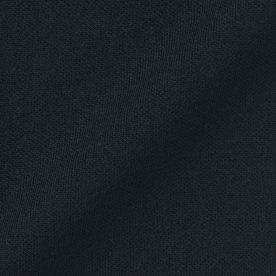 W's double face knit shirt BlackS