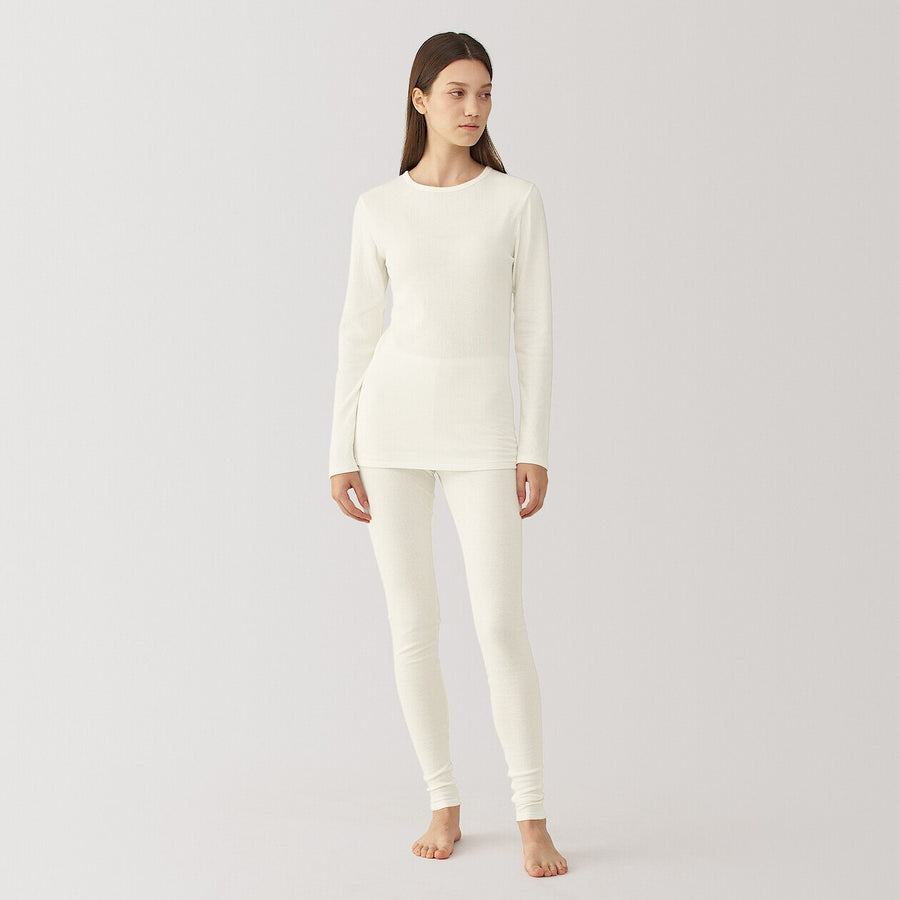 W's cotton cashmere leggings Off WhiteS