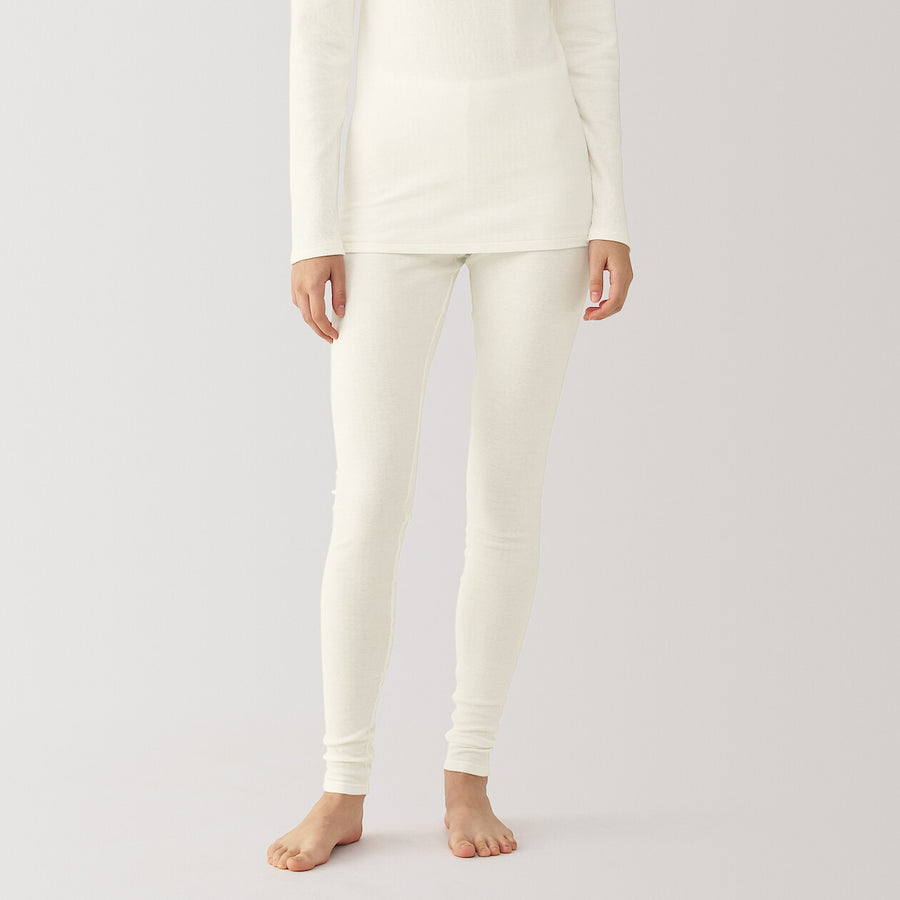 W's cotton cashmere leggings Off WhiteS