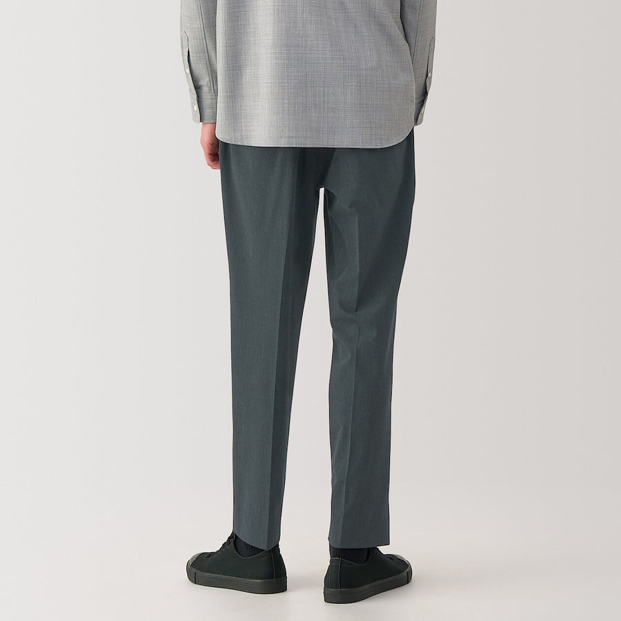 Men's stretch straight pants Charcoal GreyS