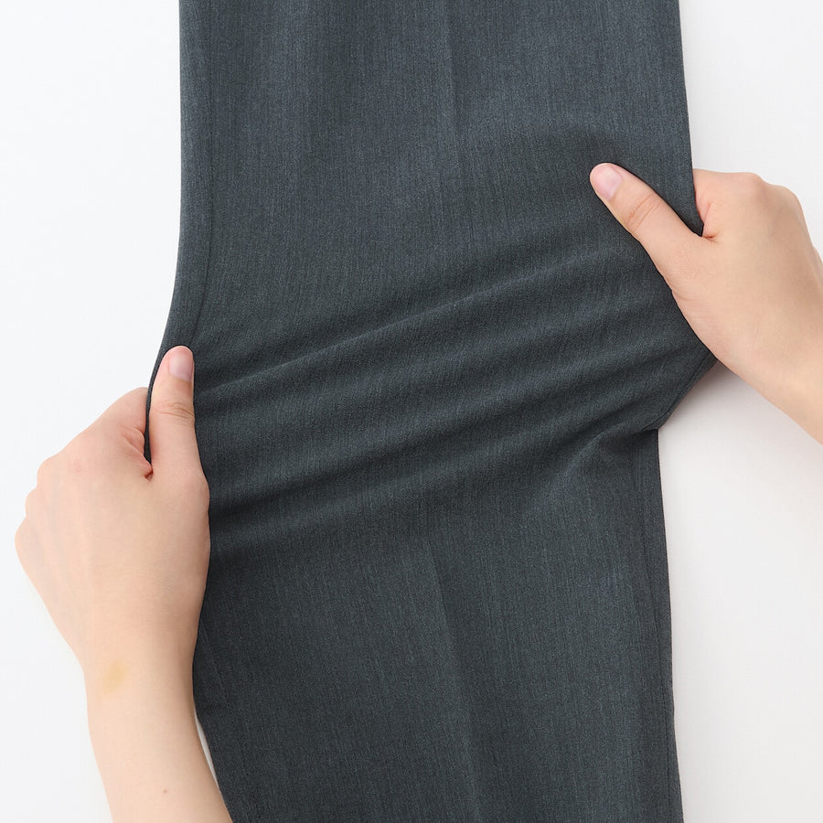 Men's stretch straight pants Charcoal GreyS