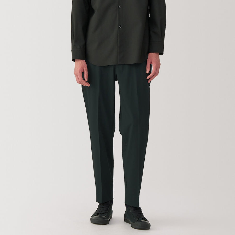 Men's stretch straight pants Charcoal GreyS