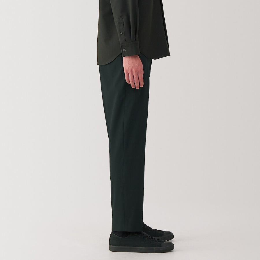 Men's stretch straight pants Charcoal GreyS