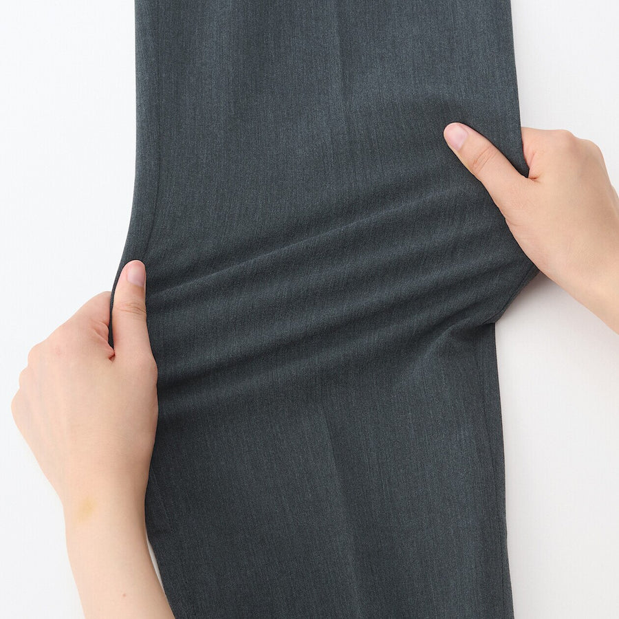 Men's stretch straight pants Charcoal GreyS