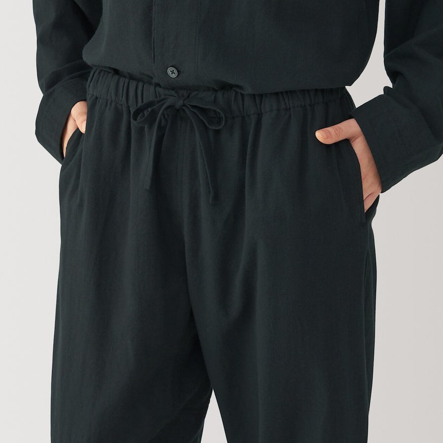 Unisex Indian hand-songilized hand-woven pajamas BlackXS