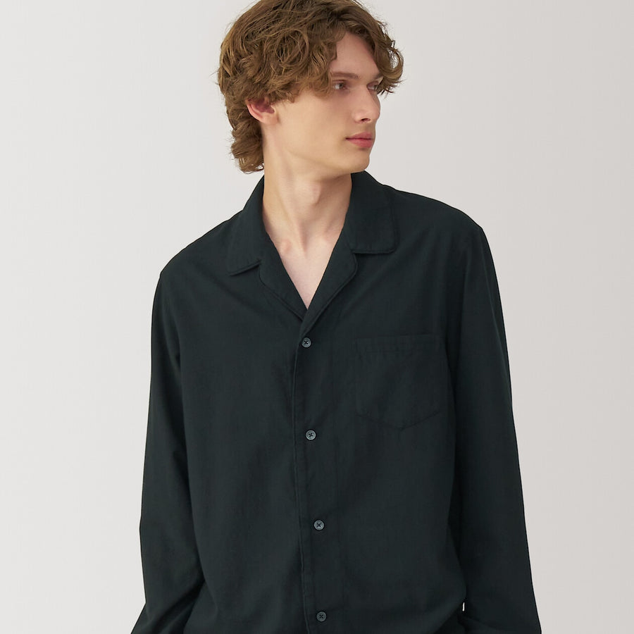 Unisex Indian hand-songilized hand-woven pajamas BlackXS