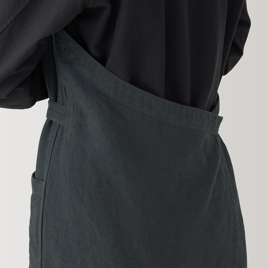 Linen apronBlackONE SIZE