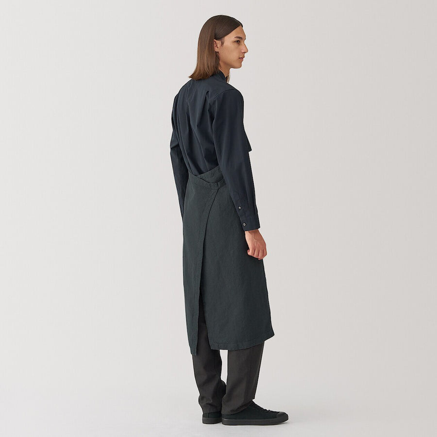 Linen apronBlackONE SIZE