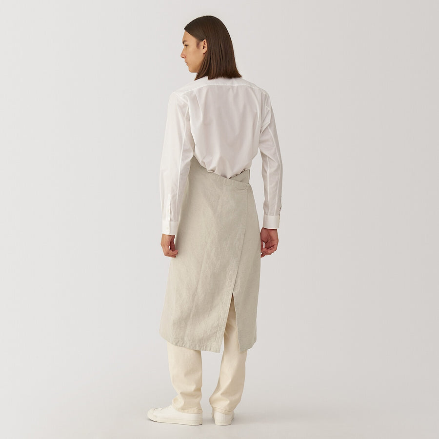 Linen apronBlackONE SIZE