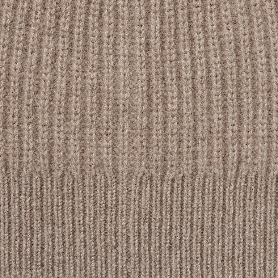 natural color cashmere knit capBeigeONE SIZE