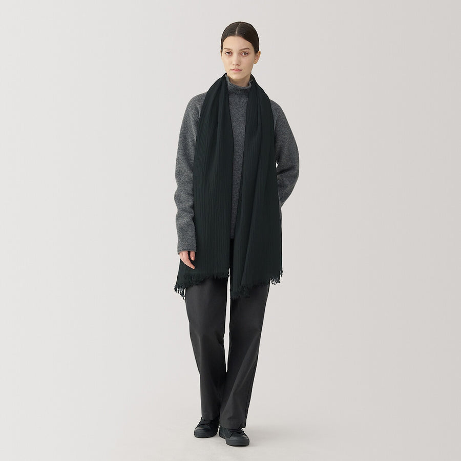 Wool stole Off White 