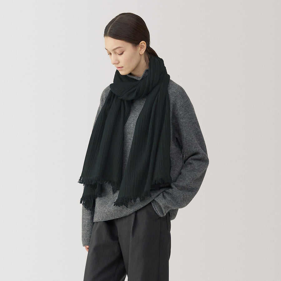 Wool stole Off White 