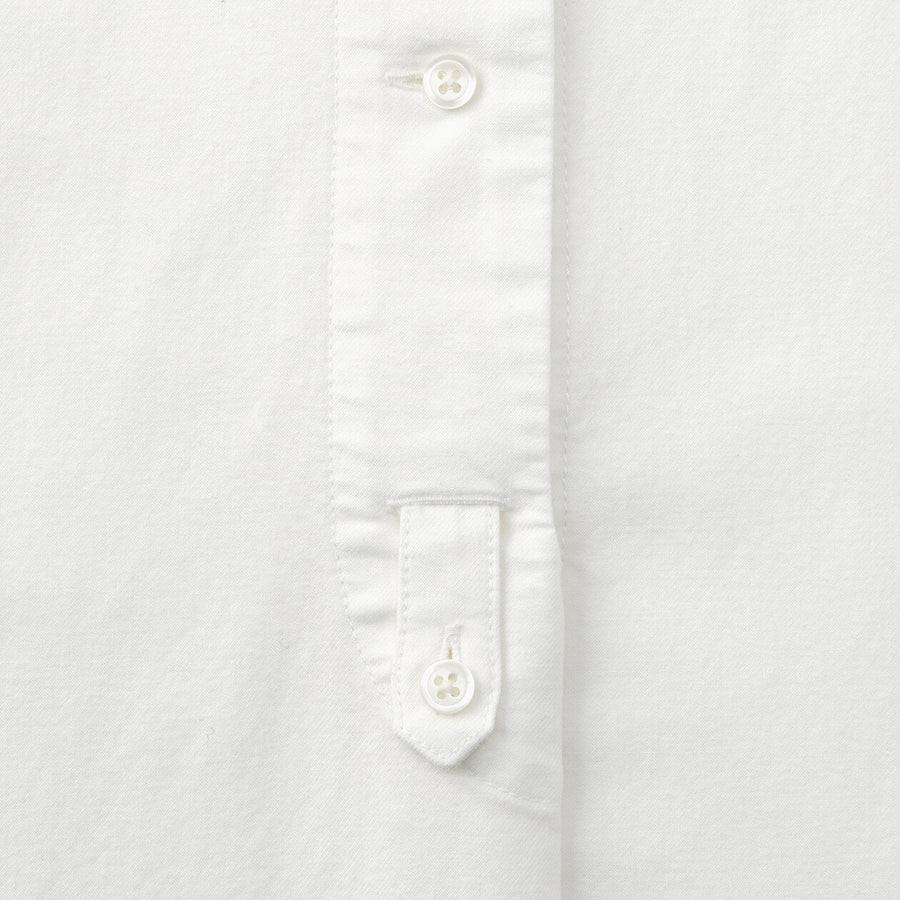 W's brushed cotton twill twill shirt dress WhiteS