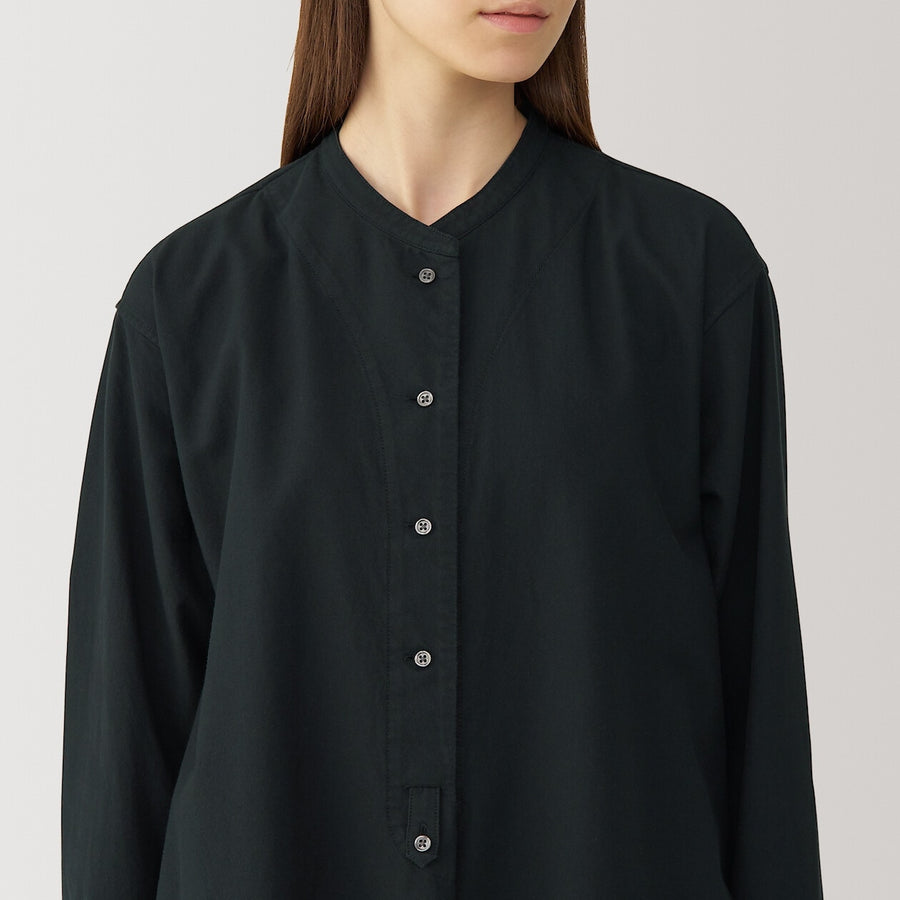 W's brushed cotton twill twill shirt dress WhiteS