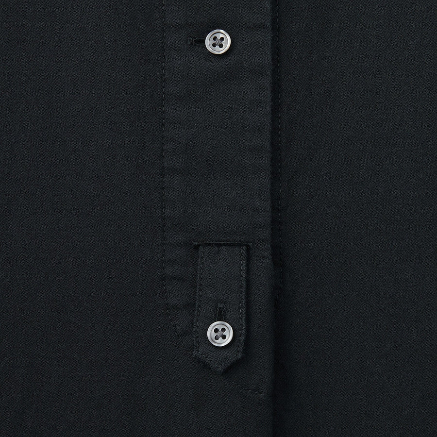 W's brushed cotton twill twill shirt dress WhiteS