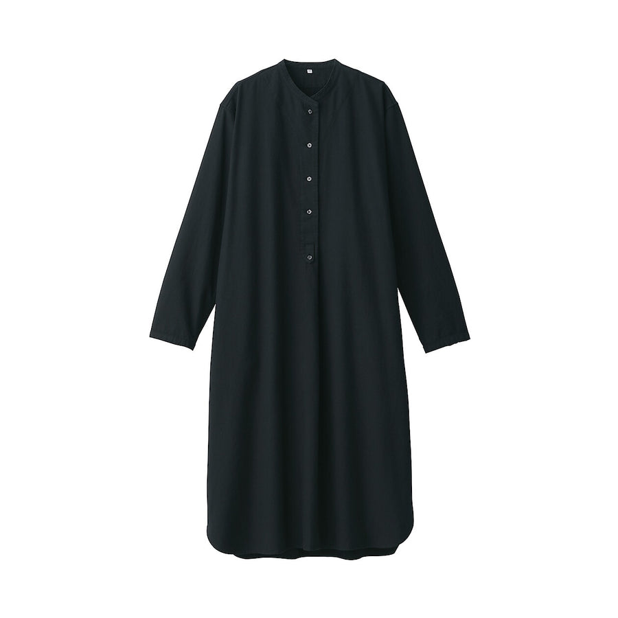 W's brushed cotton twill twill shirt dress WhiteS