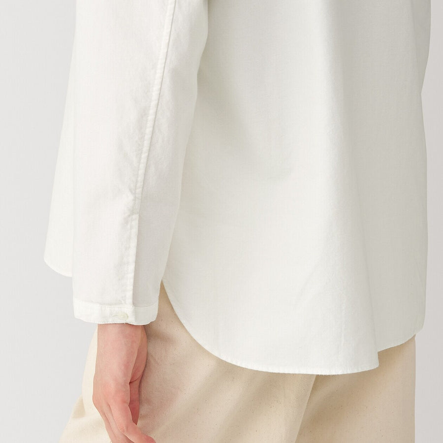 Women's silk blended blouse WhiteS