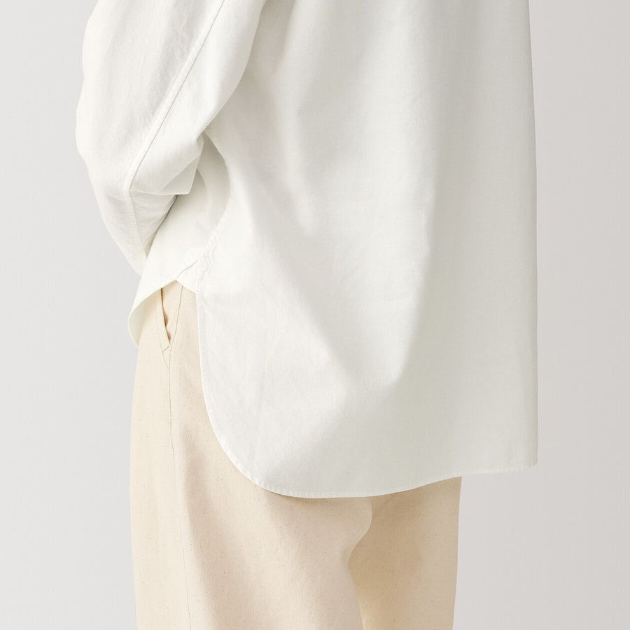 Women's silk blended blouse WhiteS
