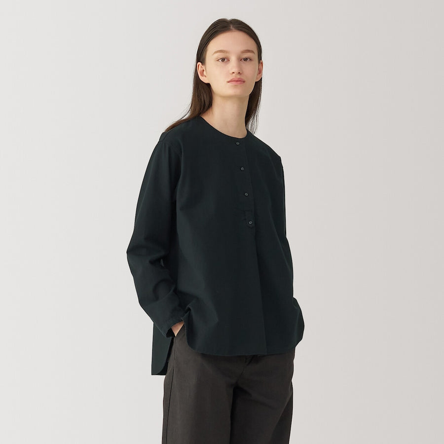 Women's silk blended blouse WhiteS