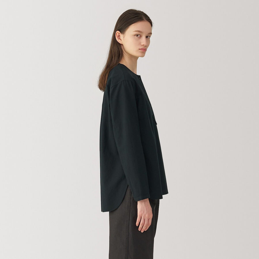 Women's silk blended blouse WhiteS