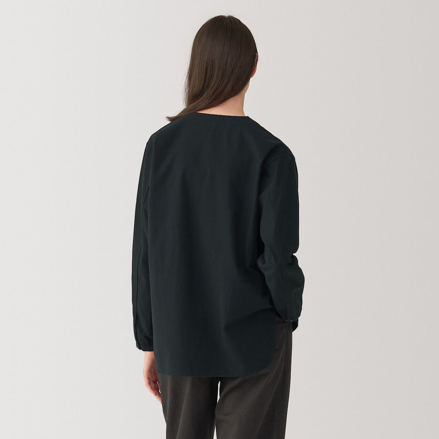 Women's silk blended blouse WhiteS