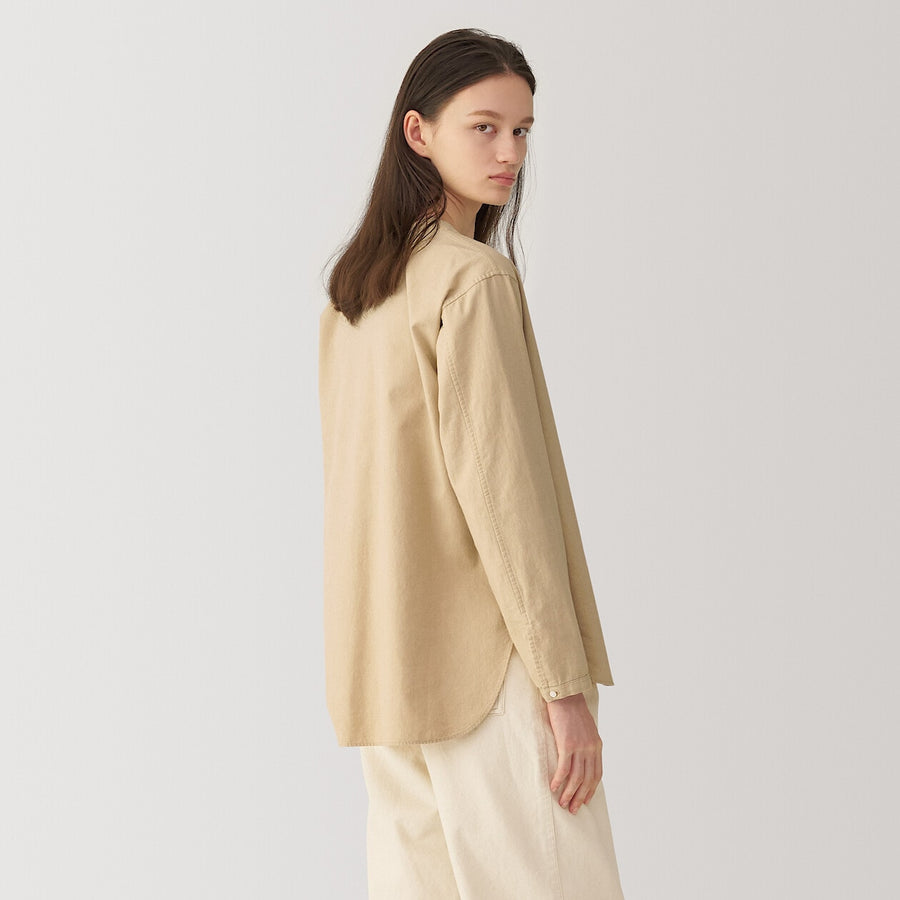 Women's silk blended blouse WhiteS
