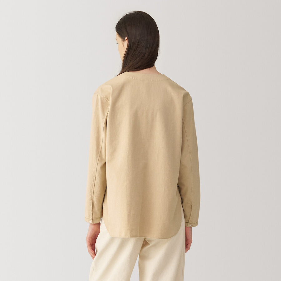Women's silk blended blouse WhiteS