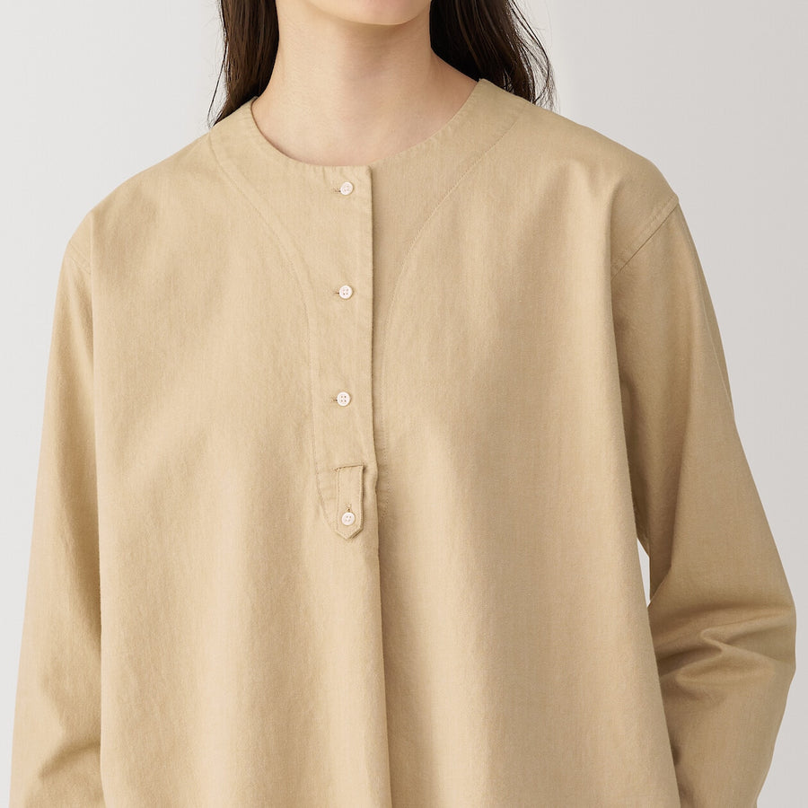 Women's silk blended blouse WhiteS