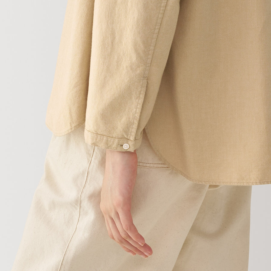 Women's silk blended blouse WhiteS