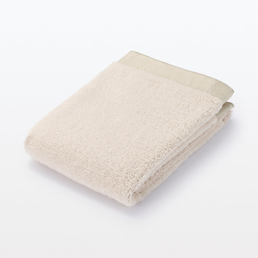 Linen blended bath towelNatural60*120cm