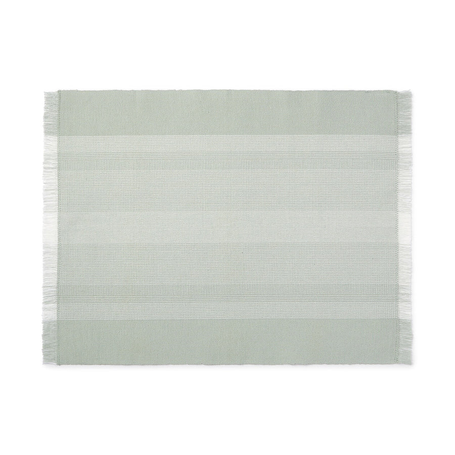 Rib weave Indian cotton Place mat / Fringes