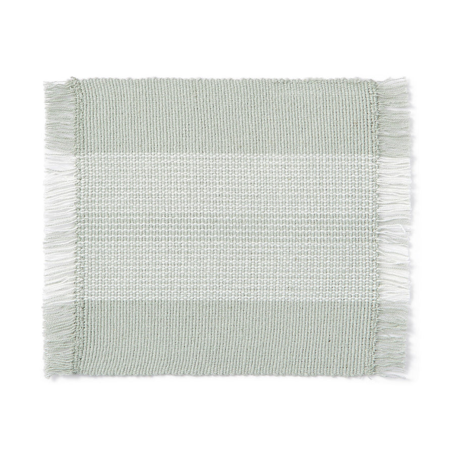 Rib weave Indian cotton Coaster / Fringes
