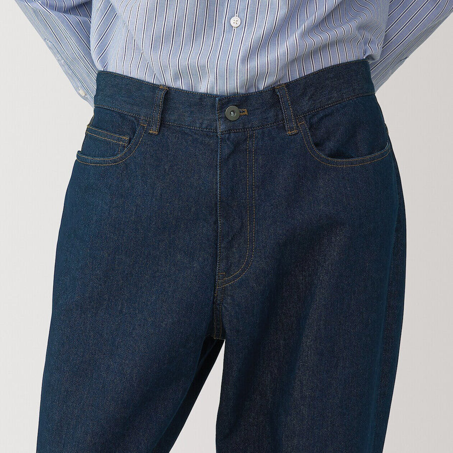 Men's washi blended denim 5 pocket pantsDark Navy29inch
