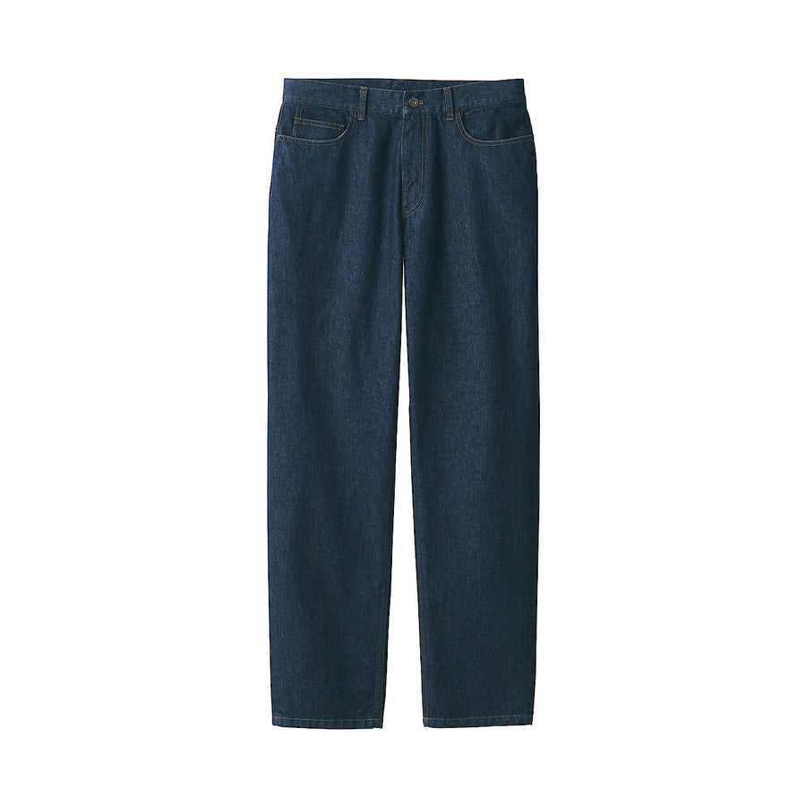 Men's washi blended denim 5 pocket pantsDark Navy29inch
