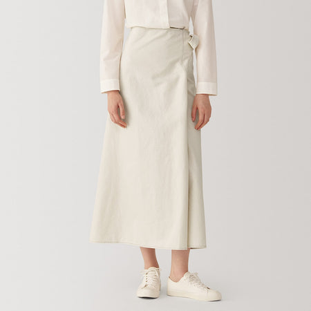 MUJI Labo Washi Blended Wraparound Skirt