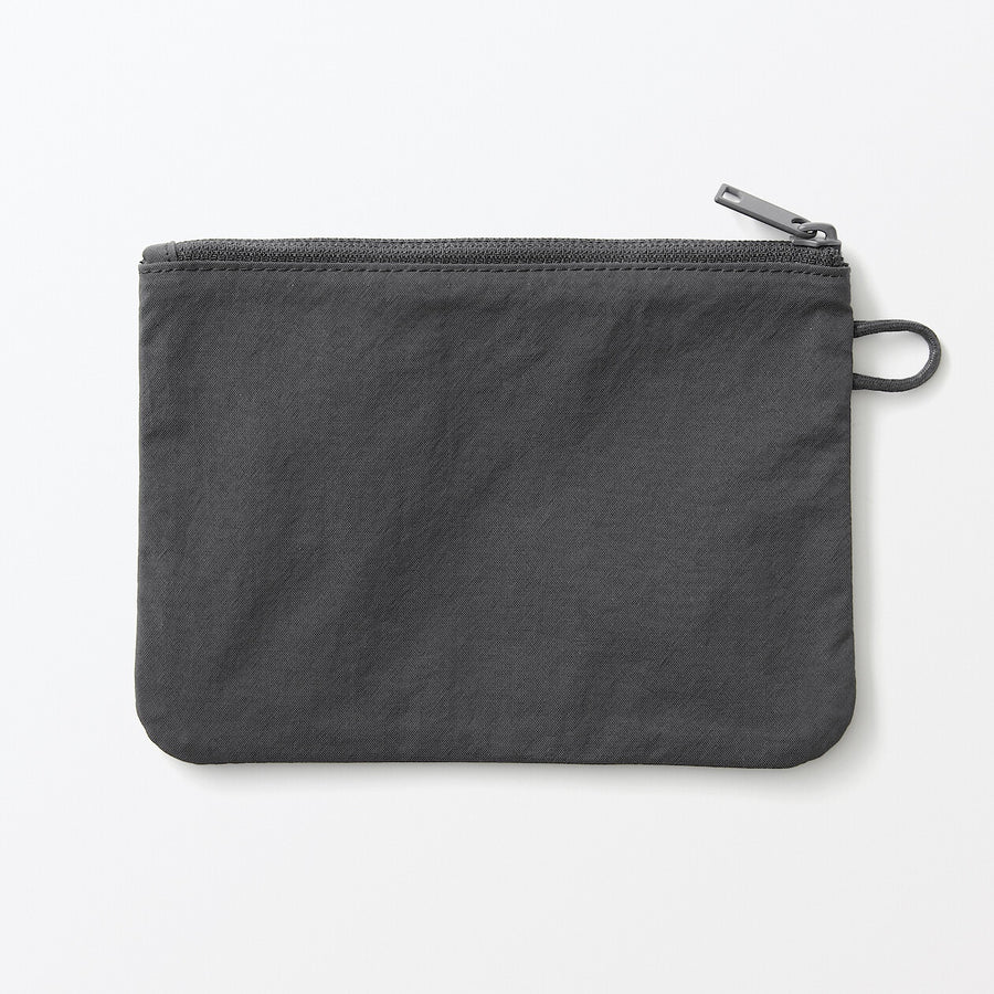 Wrinkled nylon Flat pouch