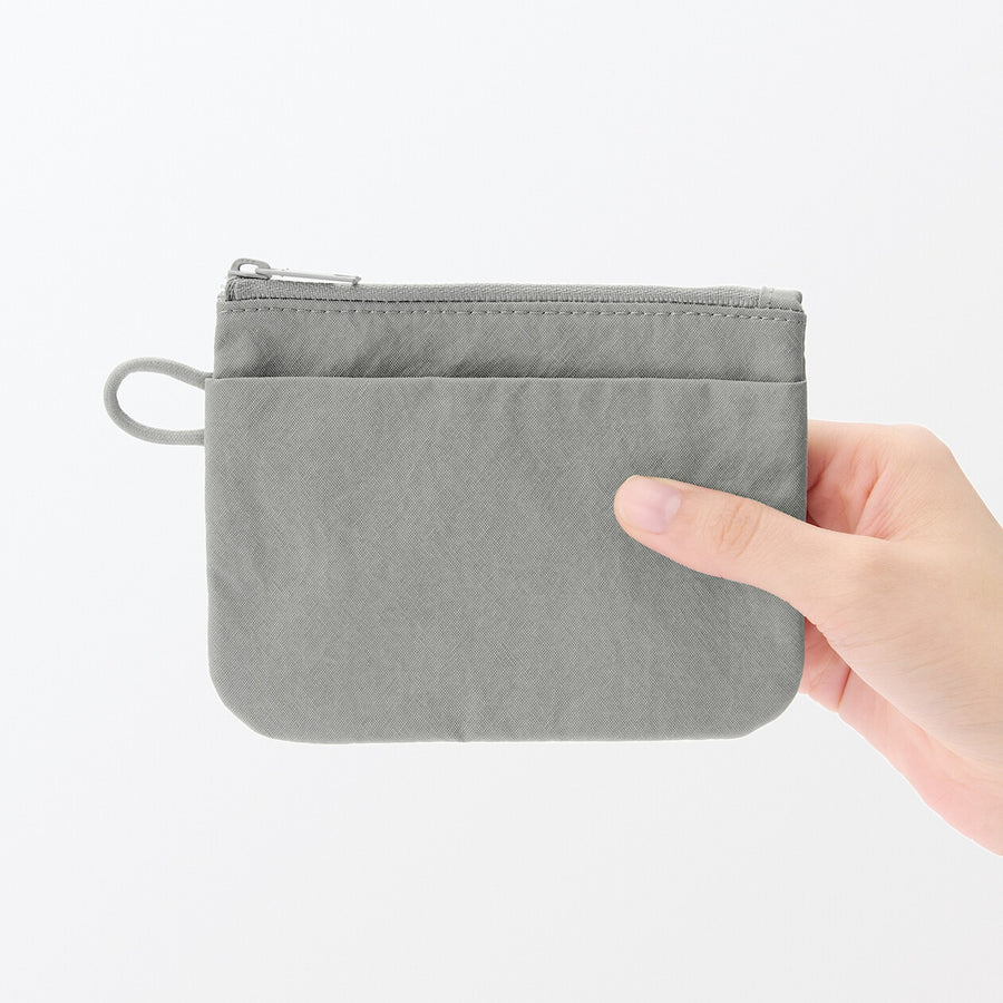 Wrinkled nylon Flat pouch
