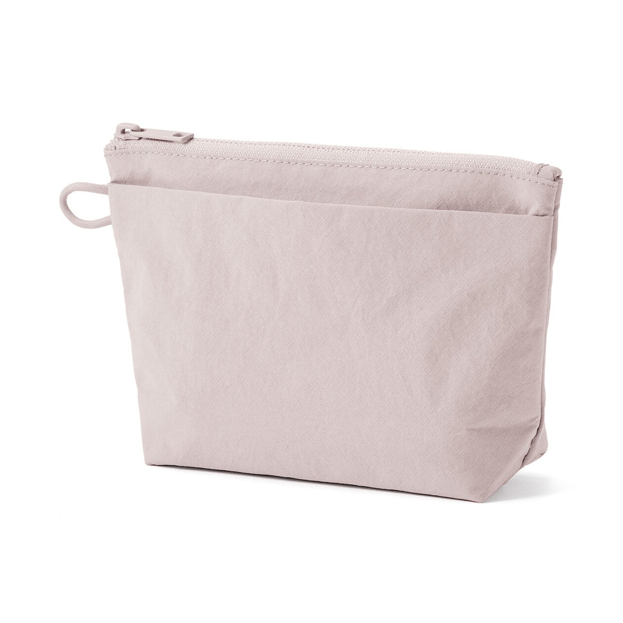 Wrinkled nylon Gusset pouch