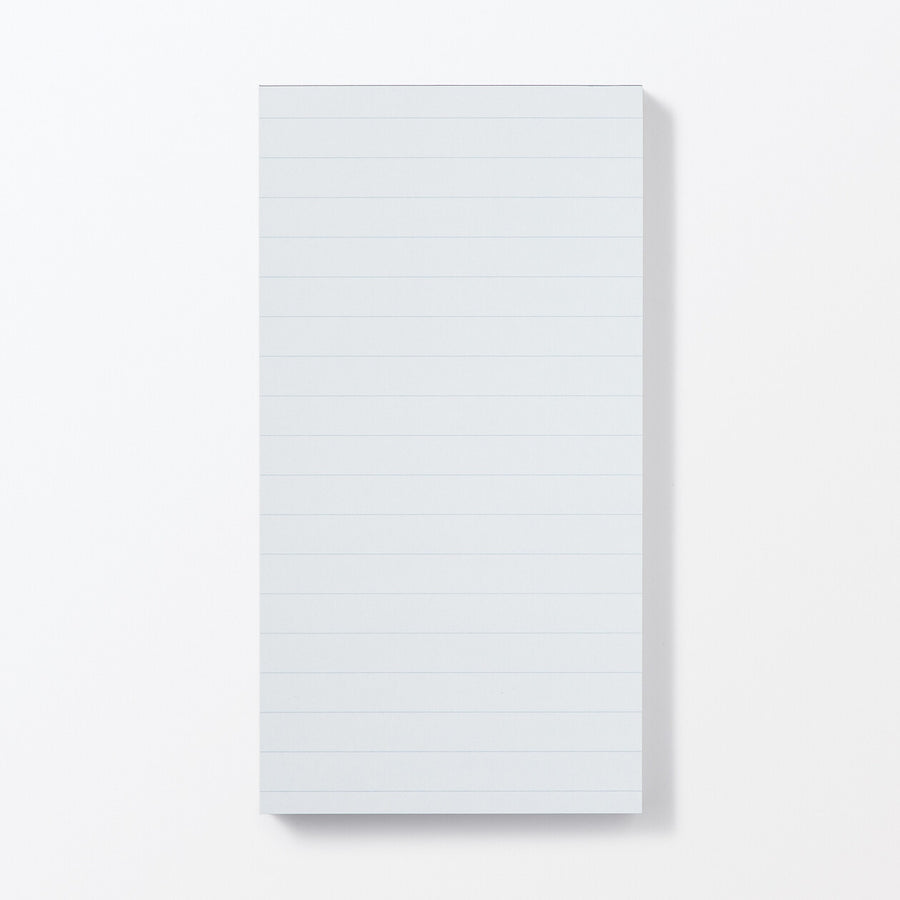 Coloured notepad Ruled lines