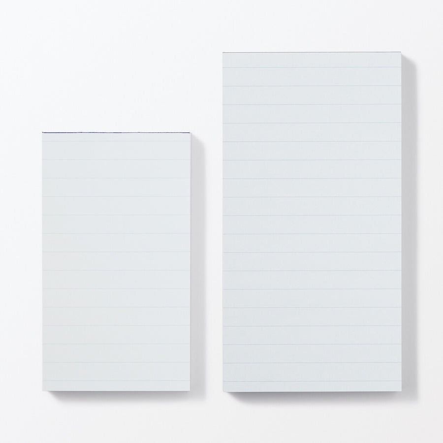 Coloured notepad Ruled lines