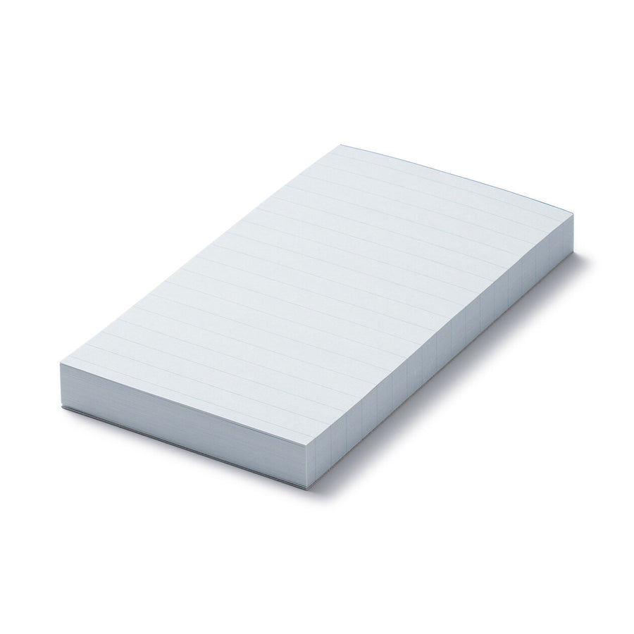 Coloured notepad Ruled lines