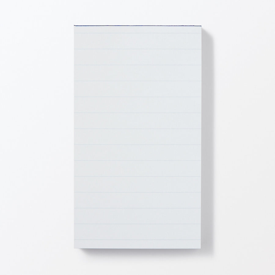 Coloured notepad Ruled lines
