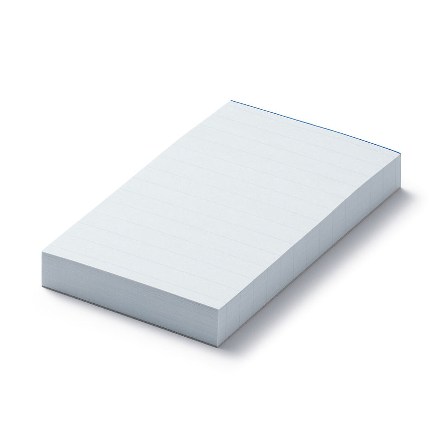 Coloured notepad Ruled lines