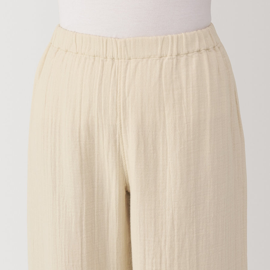 W's Cheezecloth gauze L/S pajamas IvoryXS