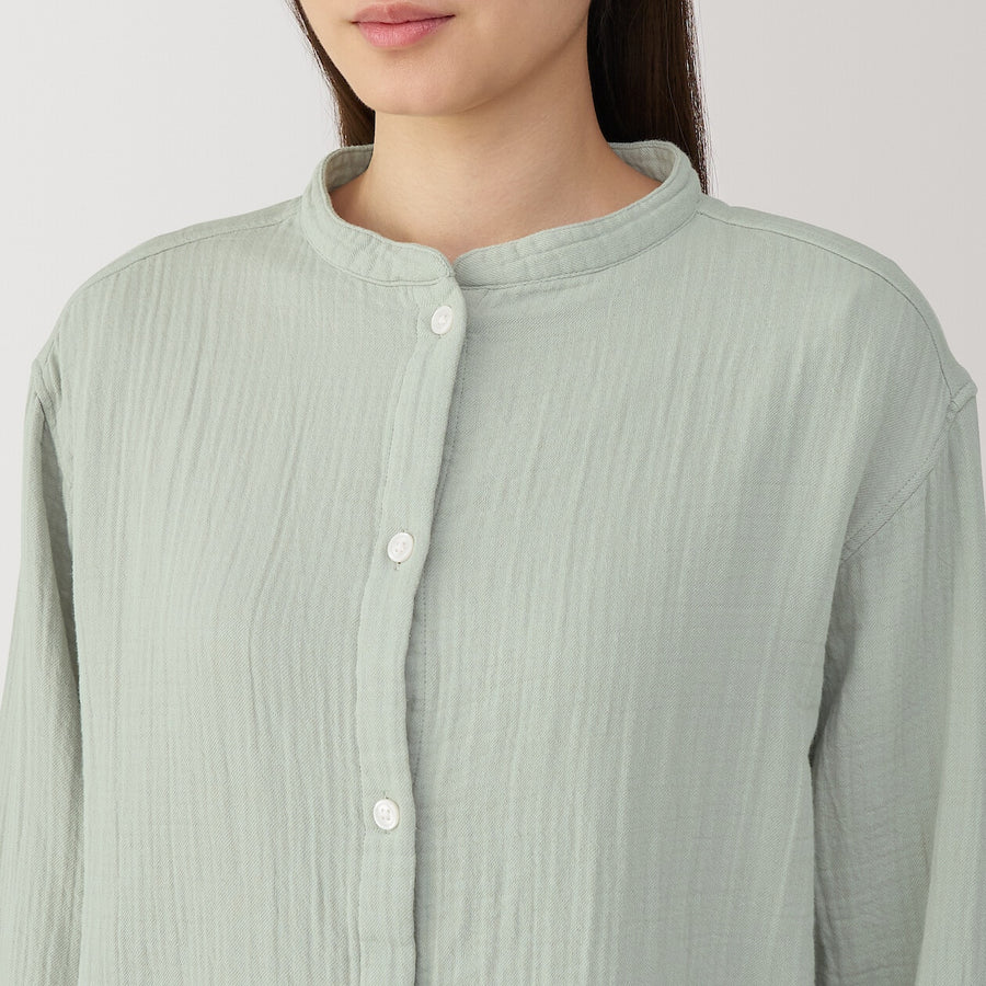 W's Cheezecloth gauze L/S pajamas IvoryXS