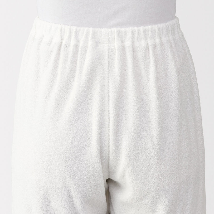 W's Side seamless wearable pile towel S/S pajamasOff WhiteXS